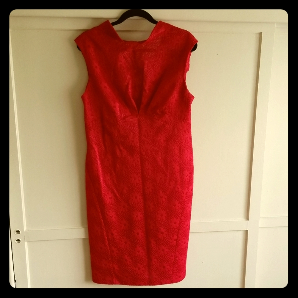 Red dress